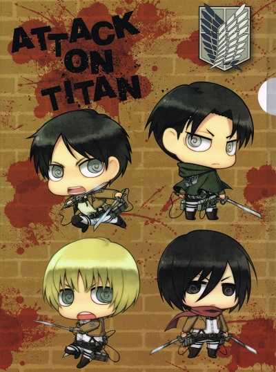 انمي Attack on Titan Chibi مترجمة